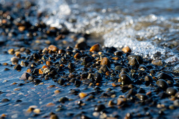 Wave of River Rock