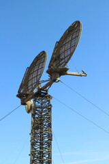 military satellite communication antenna