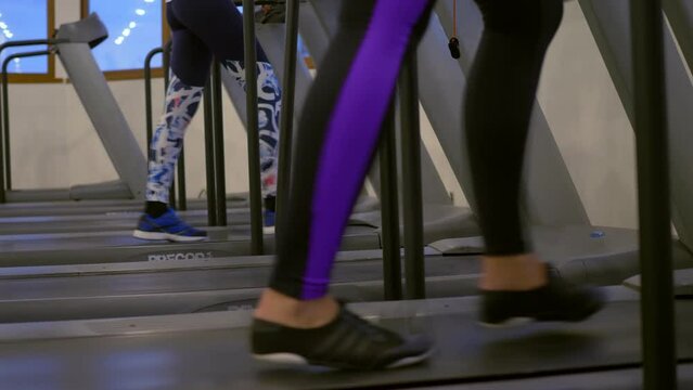 Wlking tapis roulant women legs