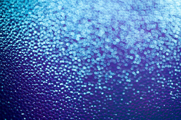blue bokeh bubble lights background defocused
