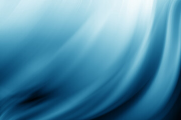 Abstract blue background, beautiful lines and blur