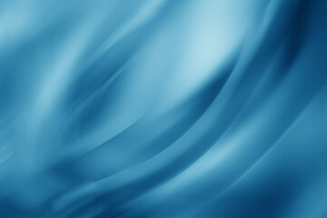 Abstract blue background, beautiful lines and blur - 501422582