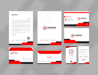 stationary template design