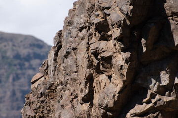 rock in the mountains