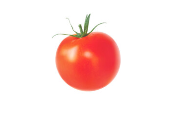 Tomato red vegetable isolated on white