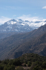 Naklejka premium mountains in the mountains