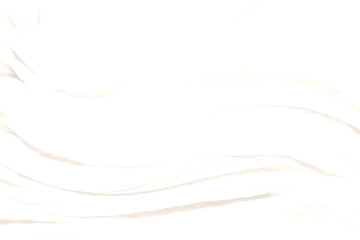 Top view Abstract White cloth background with soft waves.Wave and curve overlapping with different shadow of color,white fabric, crumpled fabric.