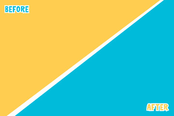 Before and After, Before After, Before and After Image, Before and After Template, Before Frame, After Frame, Vector Illustration Background