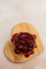 Strawberry cheesecake