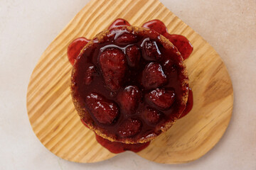 Strawberry cheesecake