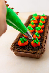 Chocolate easter brownie 