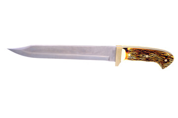 Bowie Knife isolated over white