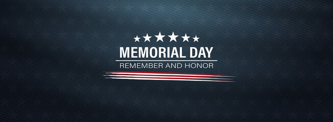 memorial day grunge background,united states flag, with remember and honor posters, modern design vector illustration