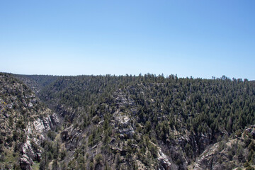 Walnut canyon national monument view