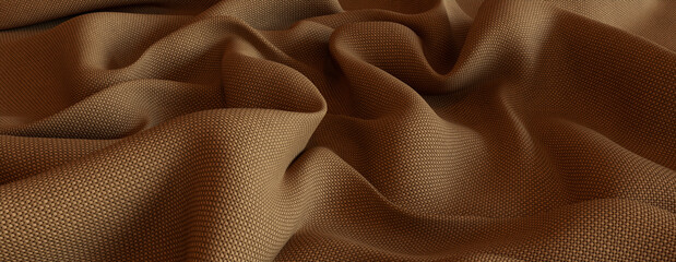 Warm Brown Fall Banner.