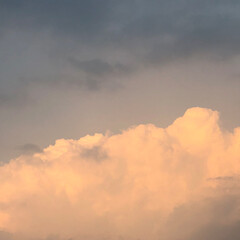 clouds at sunset