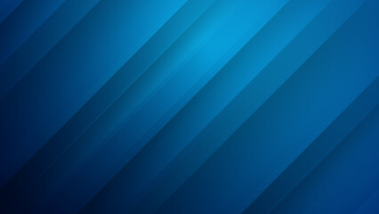 Vector blue abstract, science, futuristic, energy technology concept. Digital image of light rays, stripes lines with blue light, speed and motion blur over dark blue background