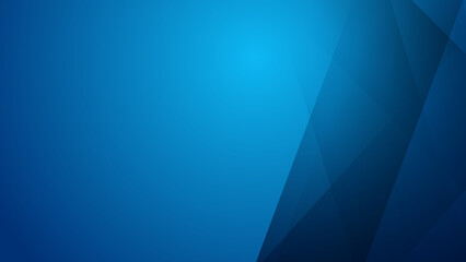 Abstract blue square shape with futuristic concept presentation background
