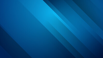 Obraz premium Minimal geometric blue light technology background abstract design. Vector illustration abstract graphic design banner pattern presentation background web template.