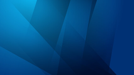 Fototapeta premium Abstract blue background. Vector abstract graphic design banner pattern presentation background web template.
