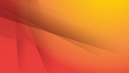 Minimal geometric red orange light technology background abstract design. Vector illustration abstract graphic design banner pattern presentation background web template.