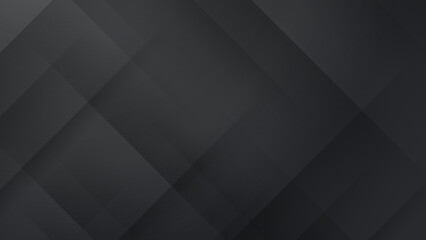 Obraz premium Minimal geometric black grey light technology background abstract design. Vector illustration abstract graphic design banner pattern presentation background web template.