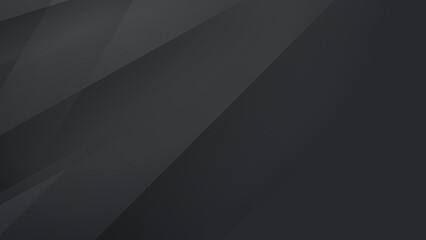 Abstract black grey light silver technology background vector. Modern diagonal presentation background.