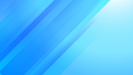 Abstract light blue geometric light triangle line shape with futuristic concept presentation background