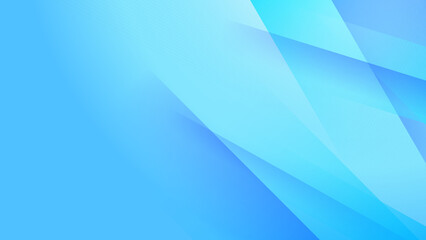 Abstract light blue geometric light triangle line shape with futuristic concept presentation background