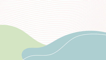 Hello Spring hand sketched background. vintage lettering banner poster template background