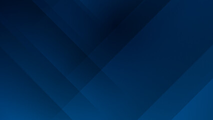 Abstract dark blue black geometric light triangle line shape with futuristic concept presentation background