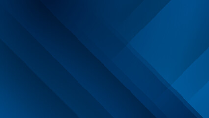 Obraz premium dark blue black abstract modern technology background design. Vector abstract graphic presentation design banner pattern background web template.