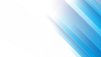 Abstract light blue white background. Vector abstract graphic design banner pattern presentation background web template.
