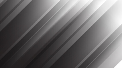 Obraz premium Vector black and white abstract, science, futuristic, energy technology concept. Digital image of light rays, stripes lines with light, speed and motion blur over dark tech background