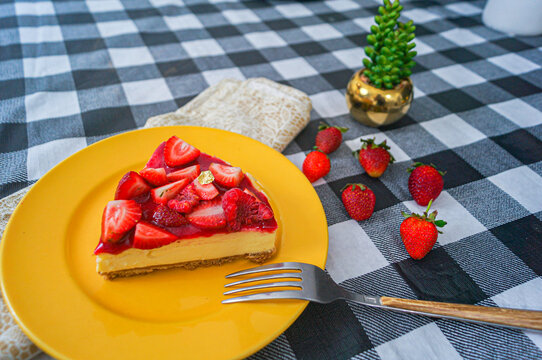 Cheseecake de fresas