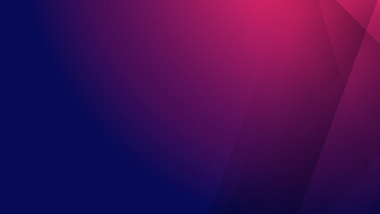 Obraz premium Abstract blue pink purple geometric light triangle line shape with futuristic concept presentation background