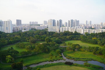 Fototapeta premium view of the city