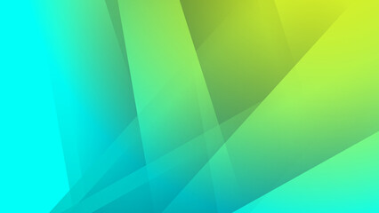 Fototapeta na wymiar Vector green yellow abstract, science, futuristic, energy technology concept. Digital image of light rays, stripes lines with light, speed and motion blur over dark tech background