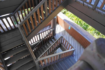 stairs in the building