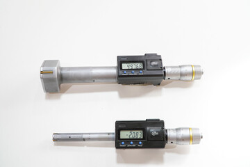 Measuring Device 3 Point Three-Point Digital Internal Micrometer,Digital hole micrometer - obrazy, fototapety, plakaty