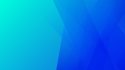 Abstract blue tech geometric light triangle line shape with futuristic concept presentation background