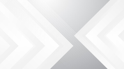 Abstract white grey background. Vector abstract graphic design banner pattern presentation background web template.