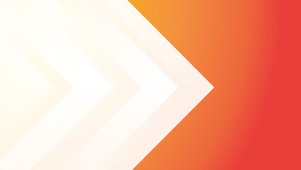 Abstract white orange background. Vector abstract graphic design banner pattern presentation background web template.