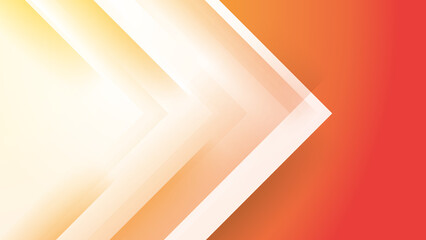 Obraz premium Abstract white orange background. Vector abstract graphic design banner pattern presentation background web template.