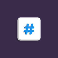 Fototapeta premium Illustration vector grapich of simple icon tag for mobile apps and web design