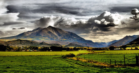 Naklejka premium Mount Sopris