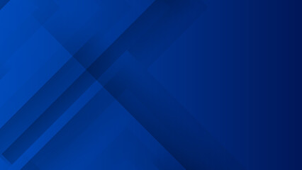 Abstract dark blue 3d geometric light triangle line shape with futuristic concept presentation background
