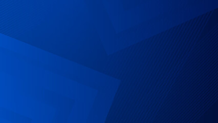 Fototapeta premium Abstract dark blue 3d geometric light triangle line shape with futuristic concept presentation background