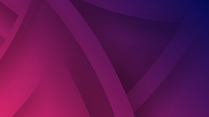 Abstract blue purple 3d geometric light triangle line shape with futuristic concept presentation background