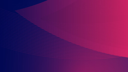 Abstract blue purple 3d geometric light triangle line shape with futuristic concept presentation background